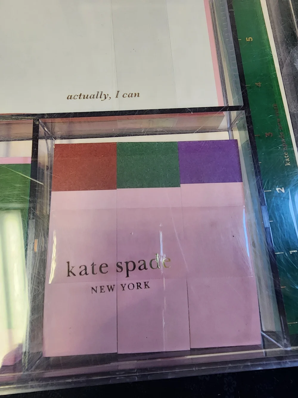Kate Spade Office Supply Tackle Box Desk Set - Picture 6 of 7